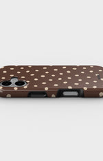 iPhone 16 Plus Tough Case – Choco Dots - View 3