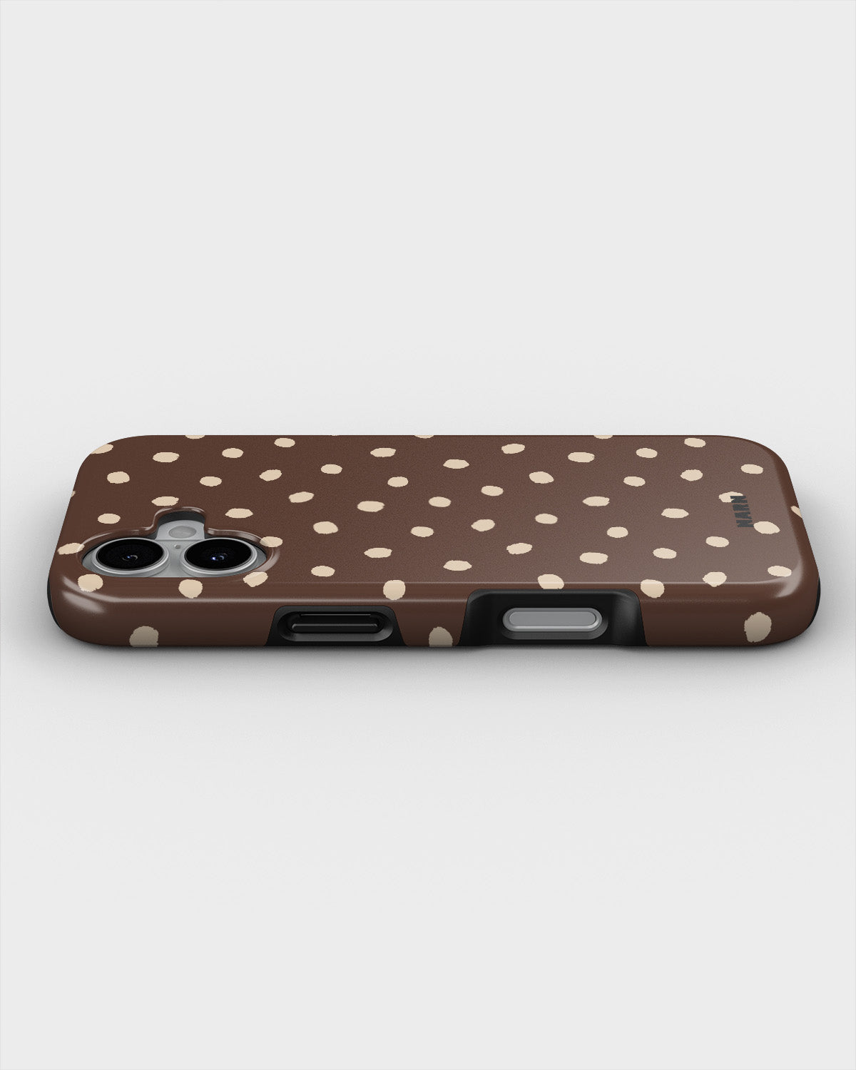 iPhone 16 Plus Tough Case – Choco Dots - View 3