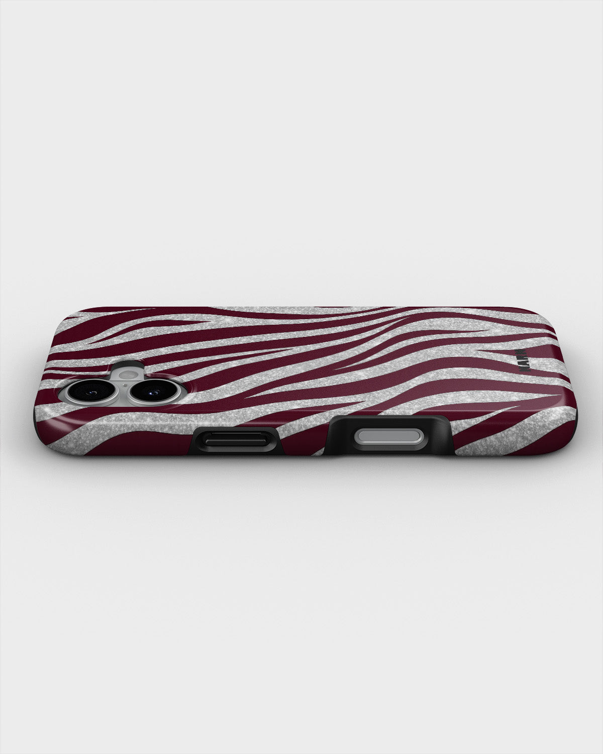 iPhone 16 Plus Tough Case – Velvet Zebra - View 3