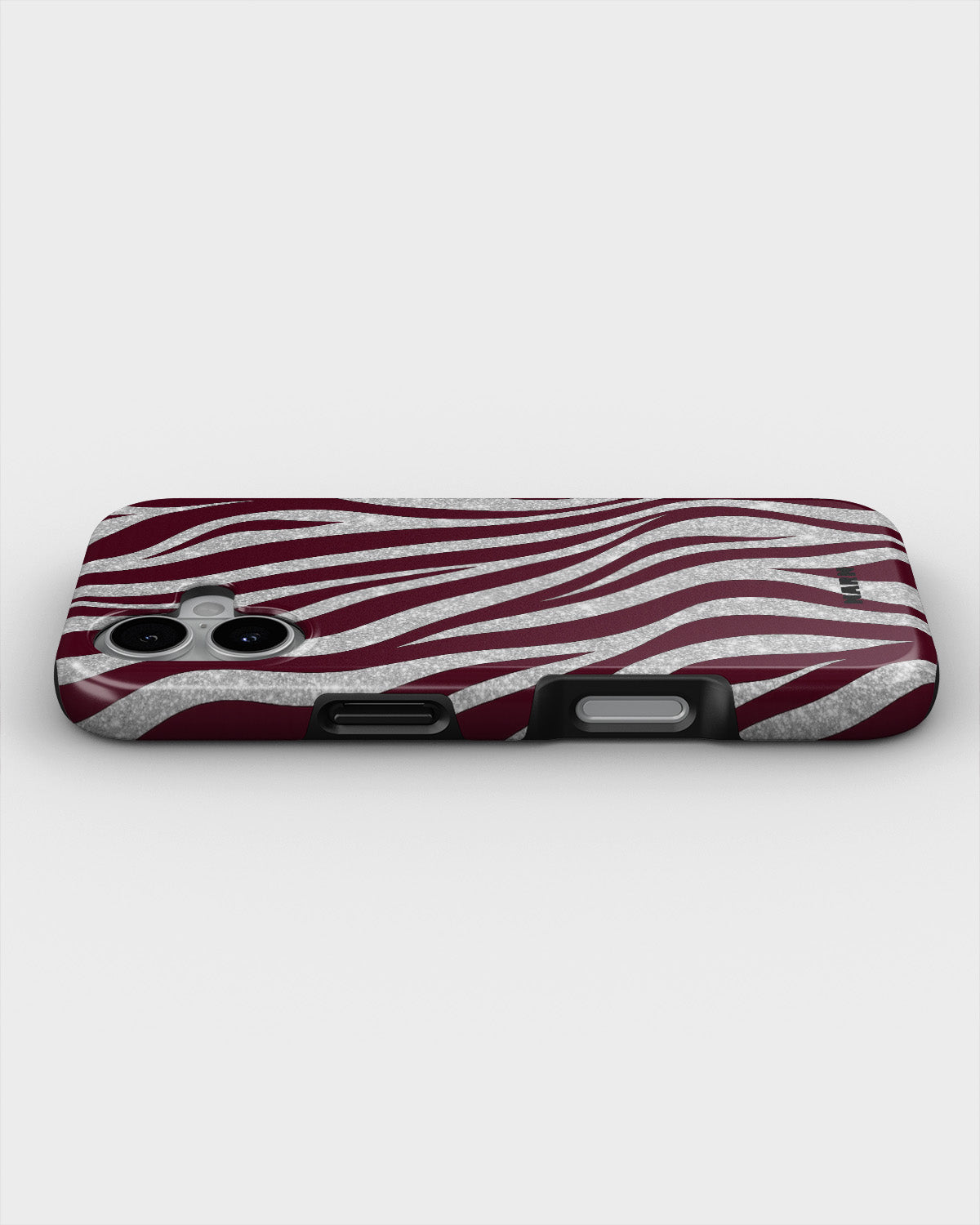 iPhone 16 Plus Tough Case – Velvet Zebra - View 3