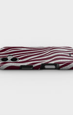 iPhone 16 Plus Tough Case – Velvet Zebra - View 3