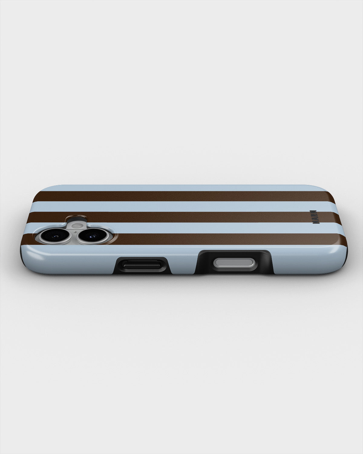 iPhone 16 Plus Tough Case – Bistro Stripes - View 3