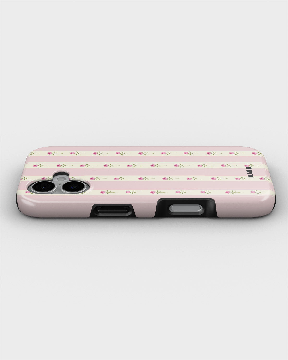 iPhone 16 Plus Tough Case – Rose Lines - View 3