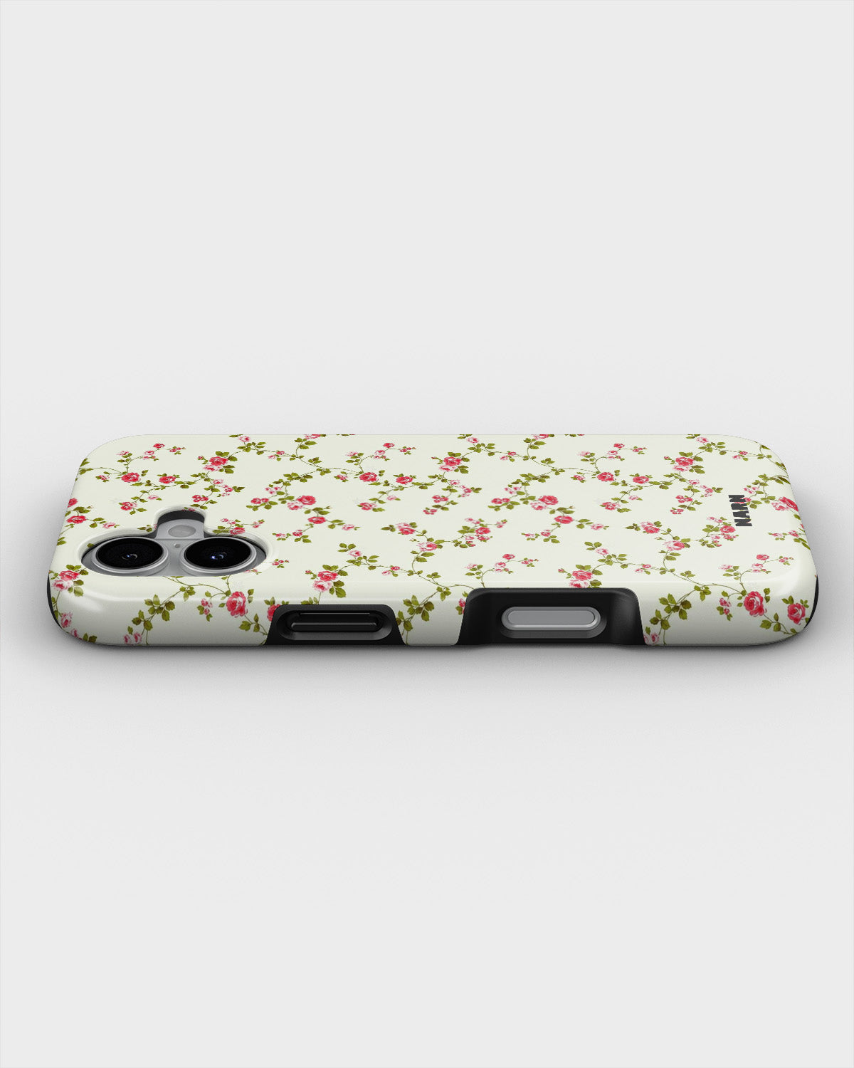 iPhone 16 Plus Tough Case – Vintage Rose - View 3