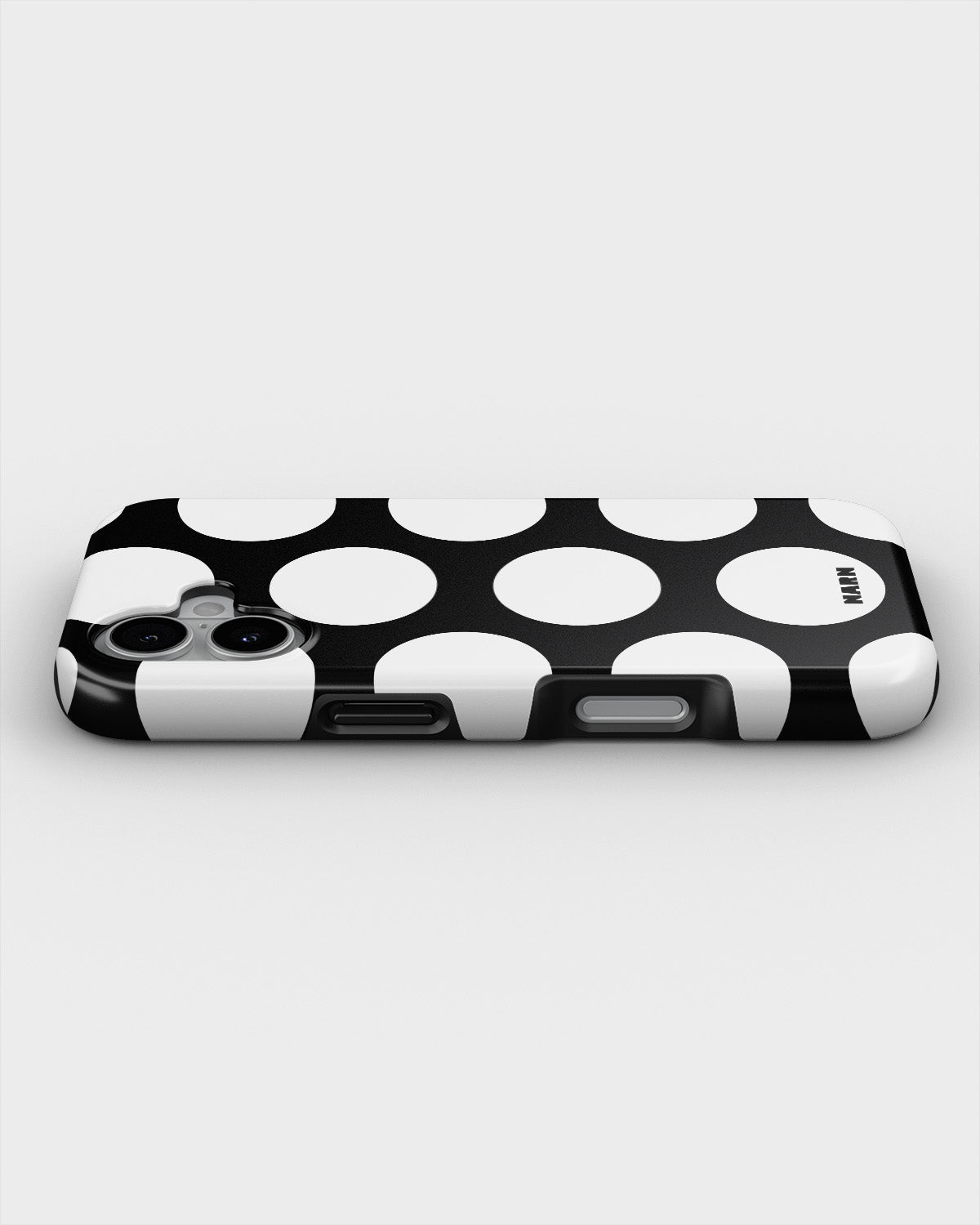iPhone 16 Plus Tough Case – Bold Dots - View 3