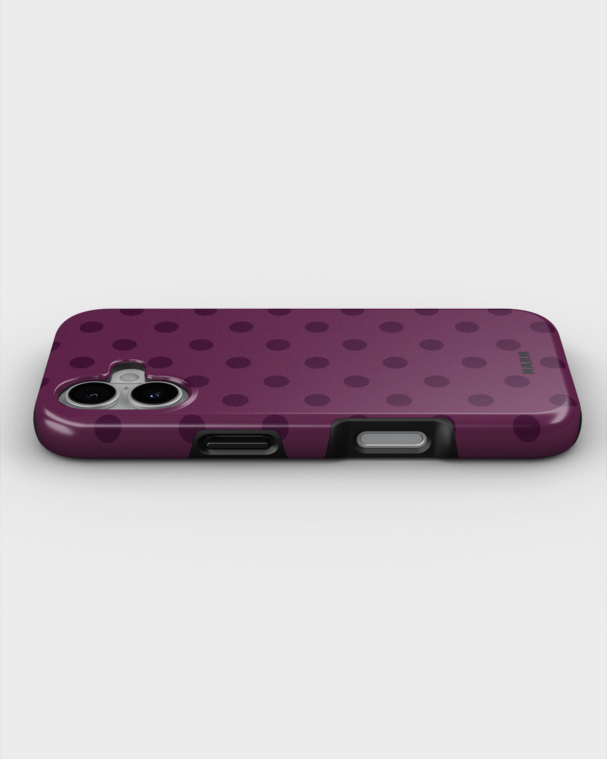 iPhone 16 Plus Tough Case – Plum - View 3
