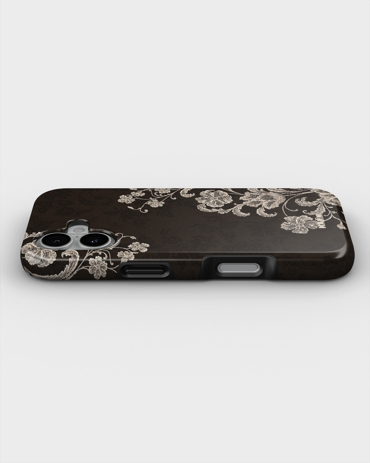 iPhone 16 Plus Tough Case – Ivory Bloom - View 3