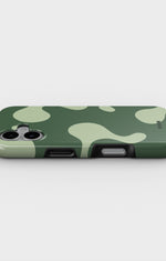 iPhone 16 Plus Tough Case – Green Blend - View 3