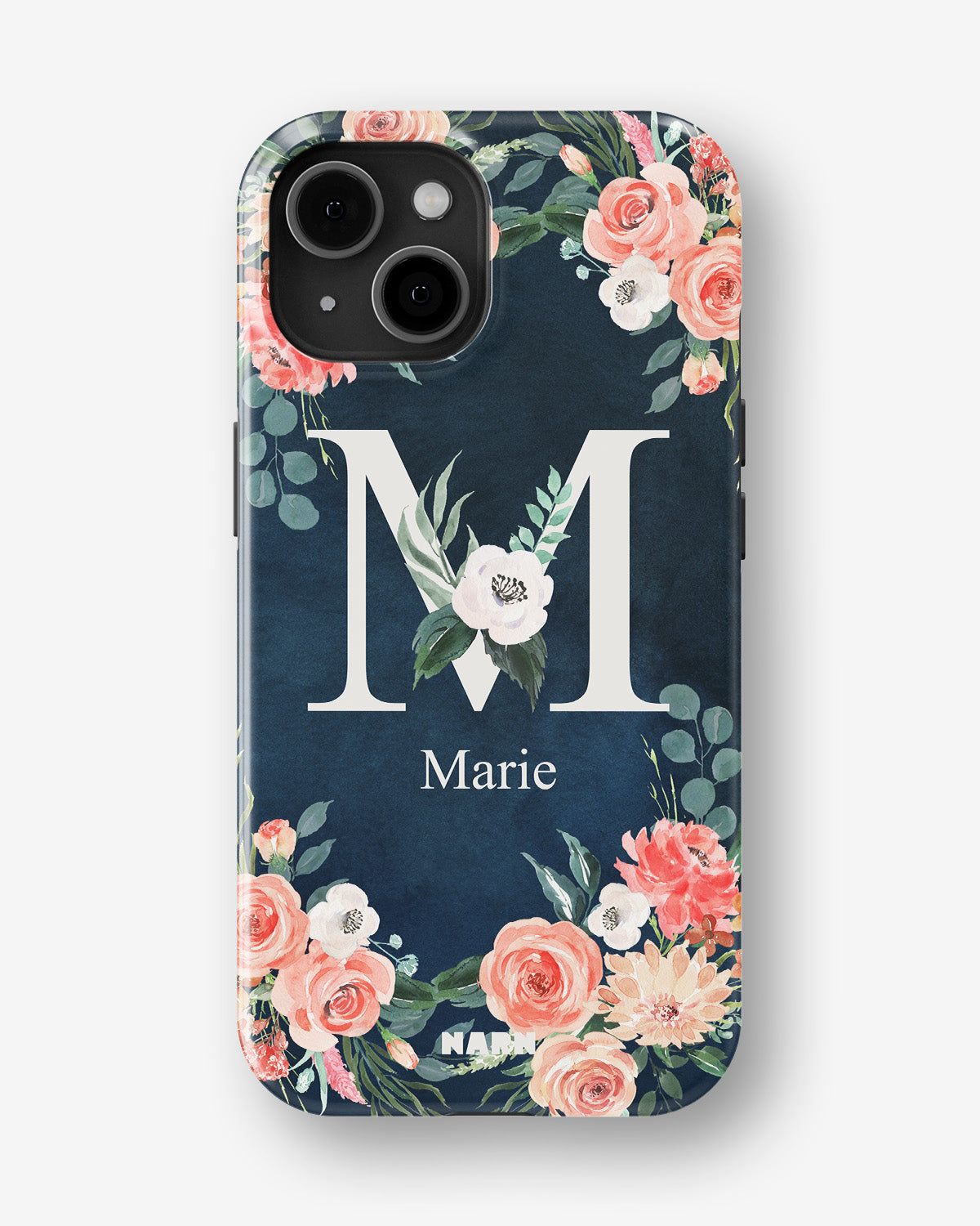 iPhone 15 Plus Tough Case – Custom - Floral - View 1