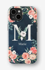 iPhone 15 Plus Tough Case – Custom - Floral - View 1