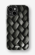 iPhone 15 Plus Tough Case – Tires Wall - View 1