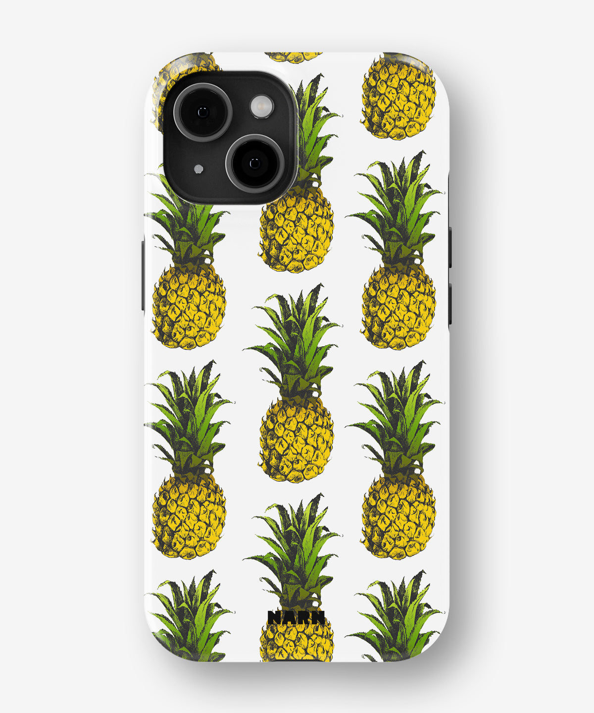 iPhone 15 Plus Tough Case – Pineapple Bliss - View 1