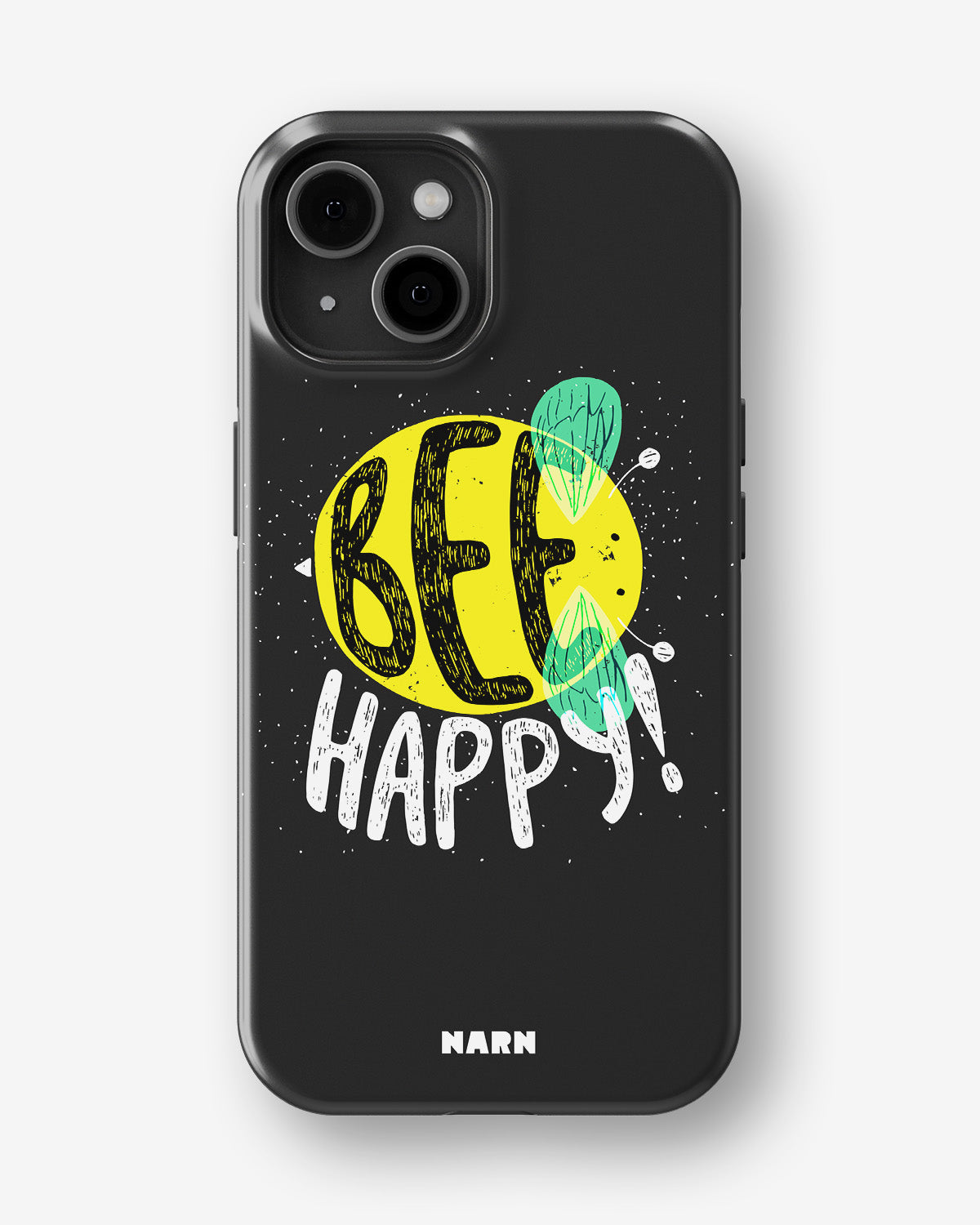 iPhone 15 Plus Tough Case – BEE Happy - View 1