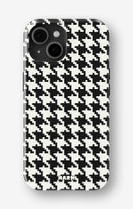 iPhone 15 Plus Tough Case – Houndstooth - View 1