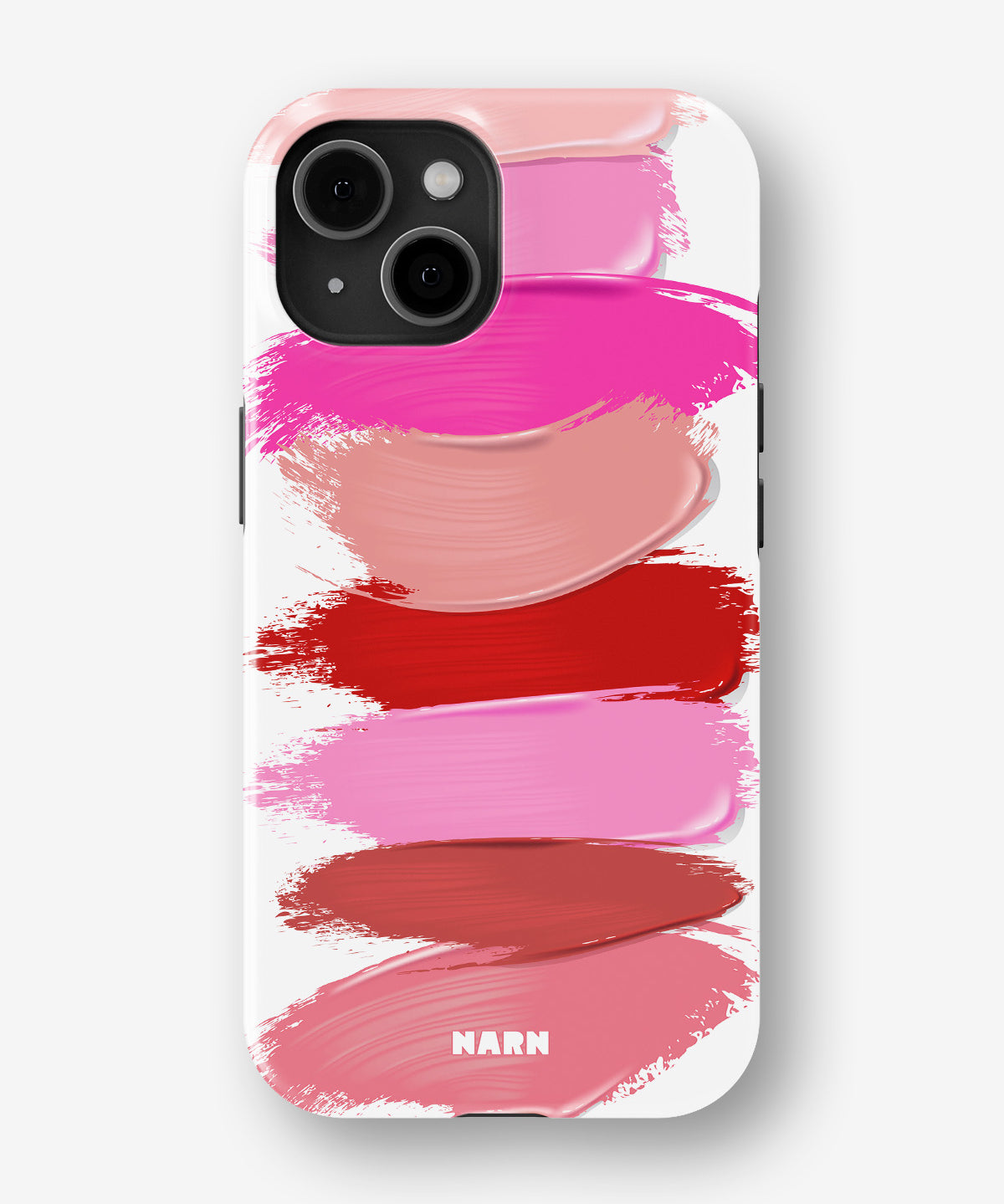 iPhone 15 Plus Tough Case – Lipstick Smears - View 1