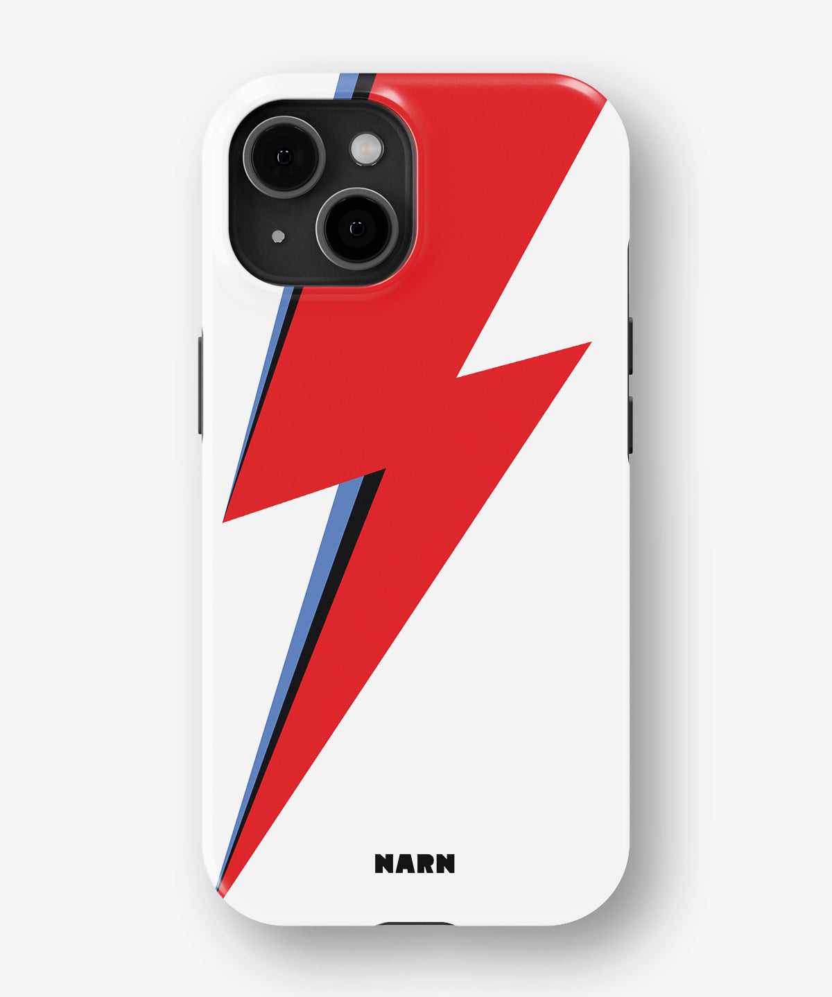 iPhone 15 Plus Tough Case – White Bowie  - View 1