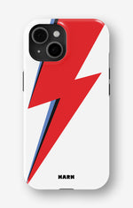iPhone 15 Plus Tough Case – White Bowie  - View 1