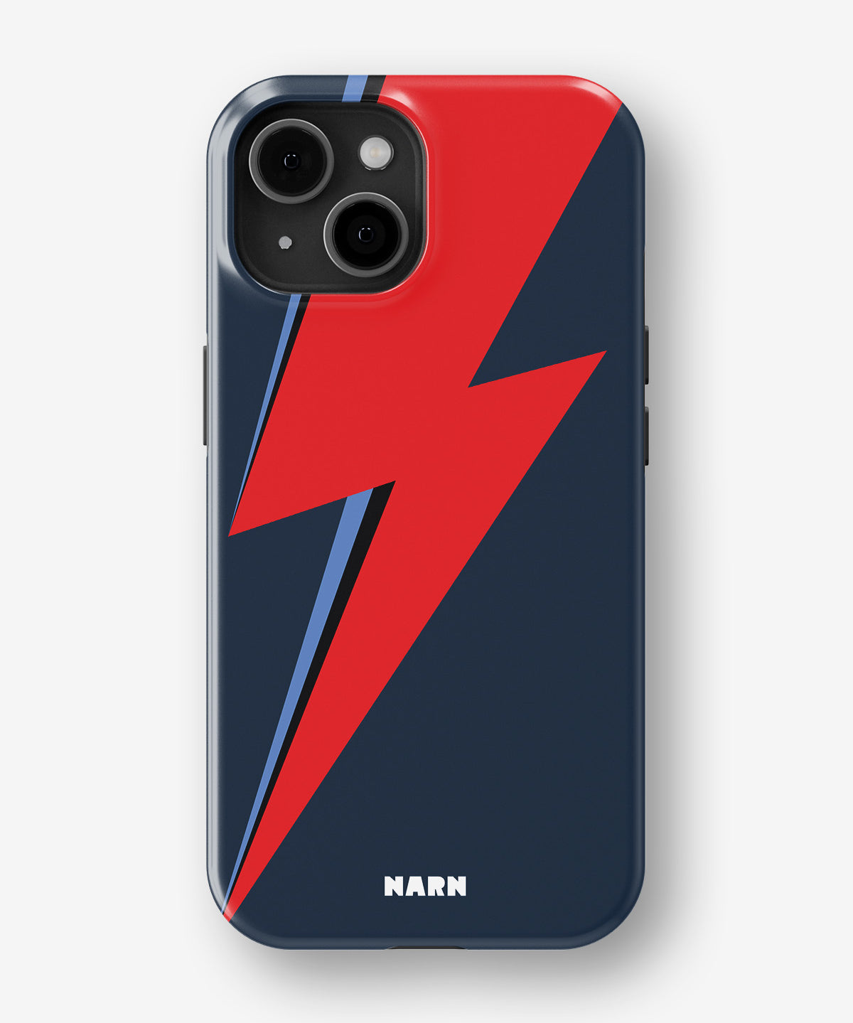 iPhone 15 Plus Tough Case – Blue Bowie - View 1