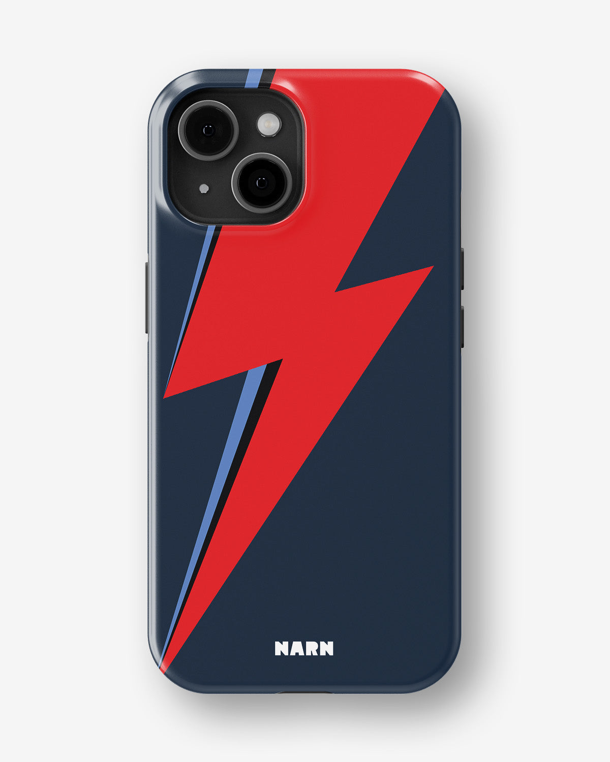 iPhone 15 Plus Tough Case – Blue Bowie - View 1