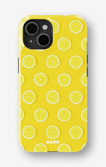 iPhone 15 Plus Tough Case – Lemon Dreams - View 1