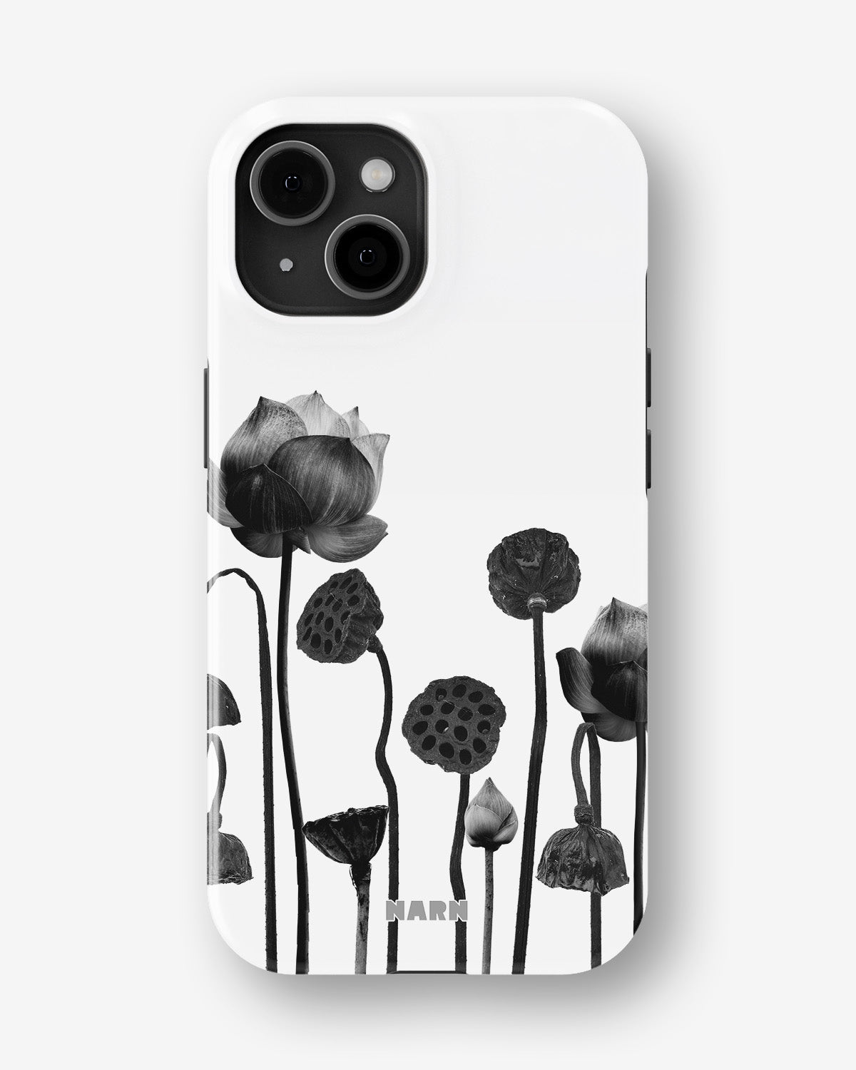 iPhone 15 Plus Tough Case – Lotus Blooms - View 1