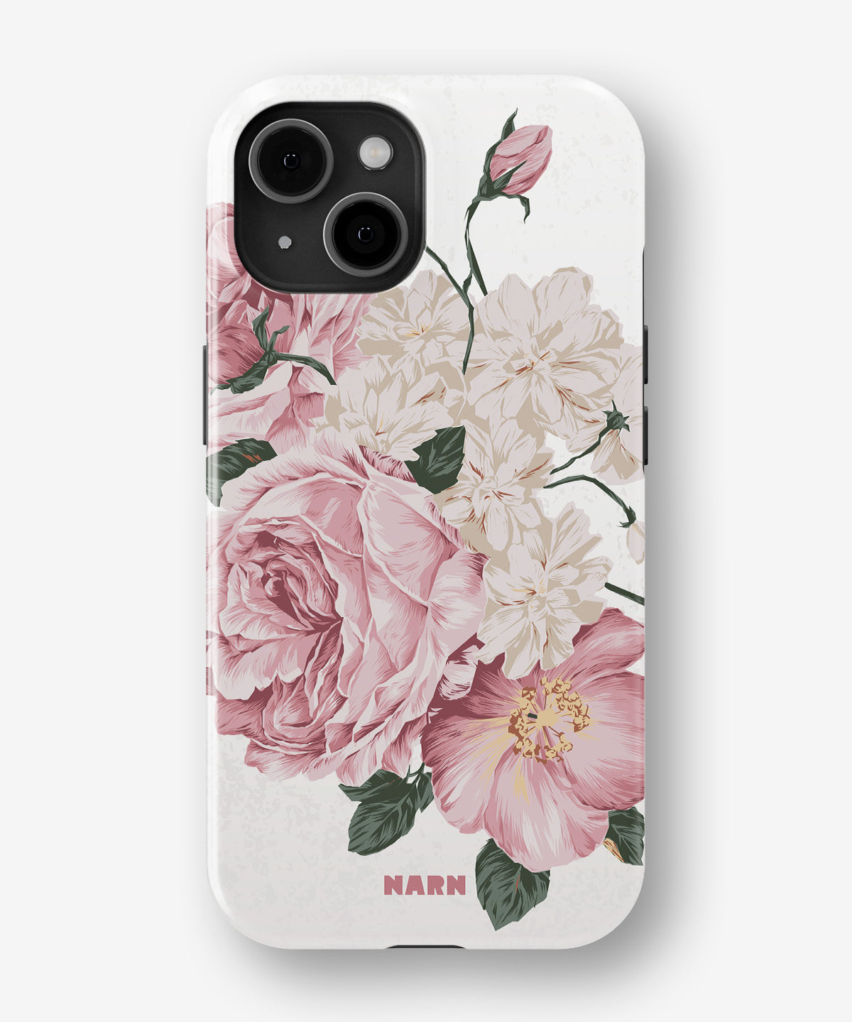 iPhone 15 Plus Tough Case – Roses - View 1