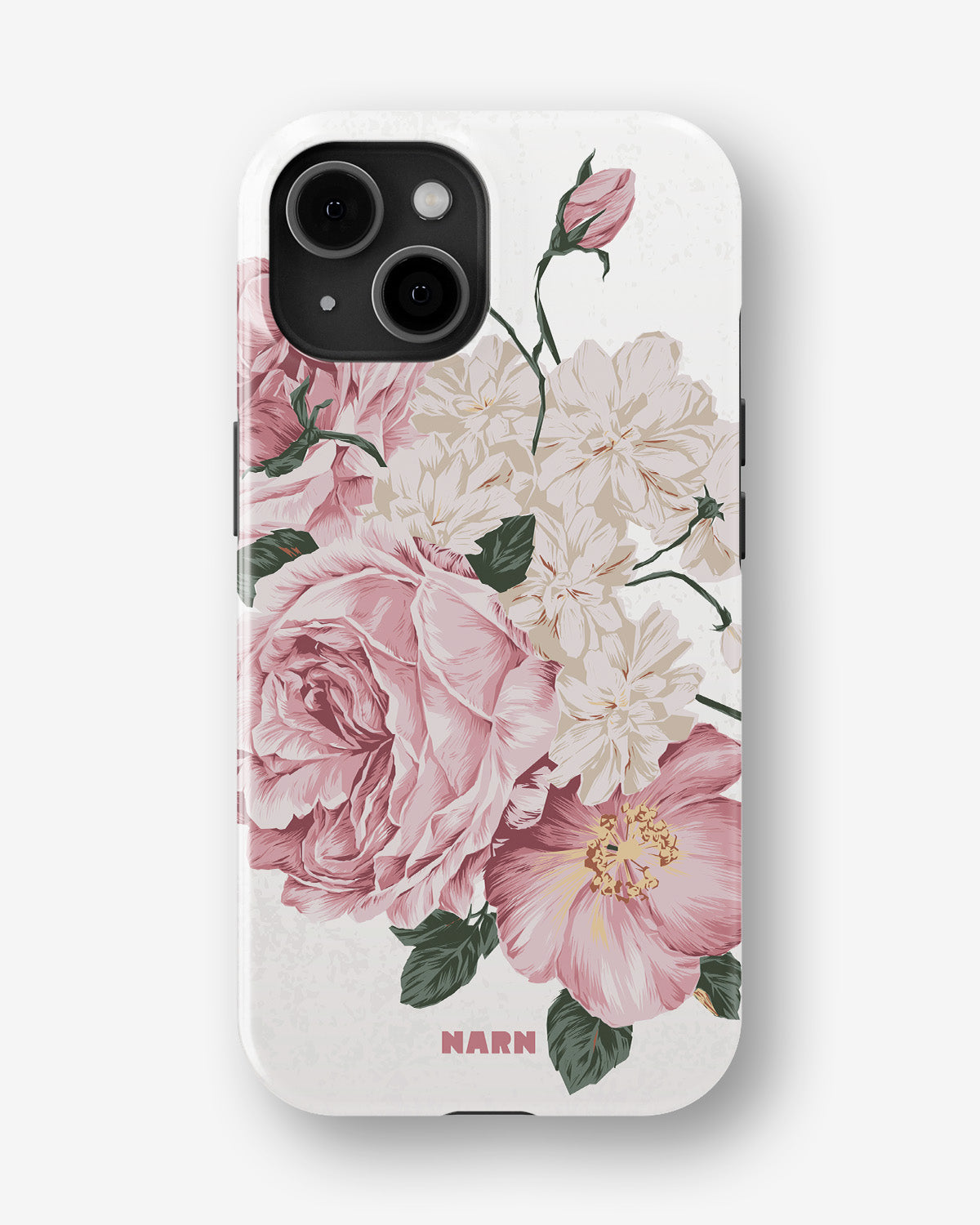 iPhone 15 Plus Tough Case – Roses - View 1