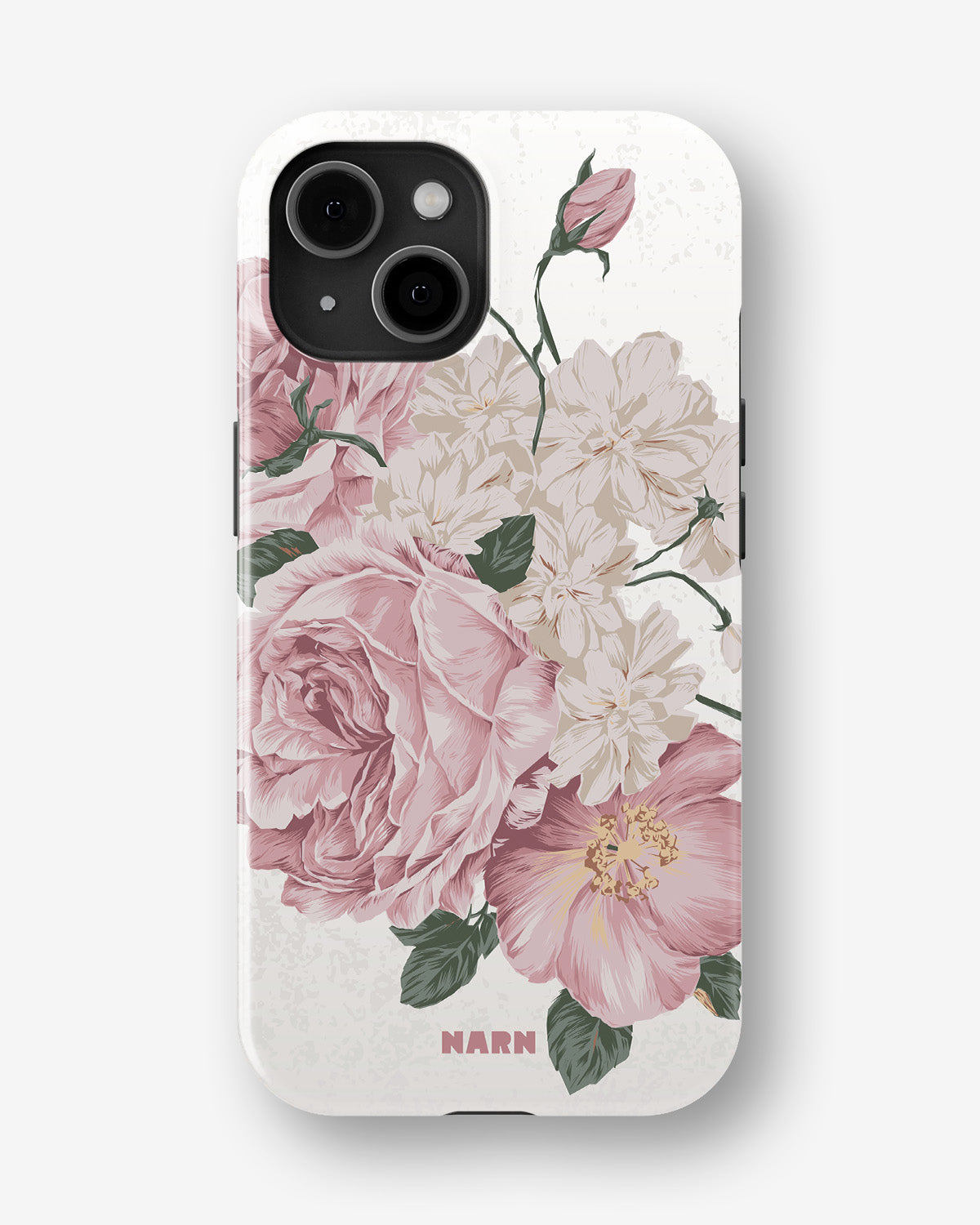 iPhone 15 Plus Tough Case – Roses - View 1