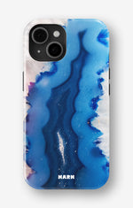 iPhone 15 Plus Tough Case – Blue Agate - View 1