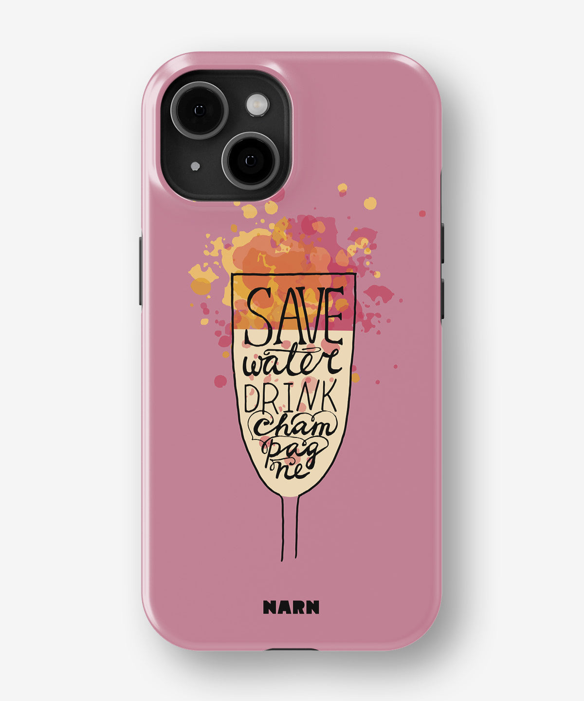 iPhone 15 Plus Tough Case – Champagne - View 1