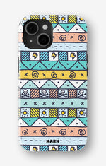 iPhone 15 Plus Tough Case – Cute Pattern - View 1