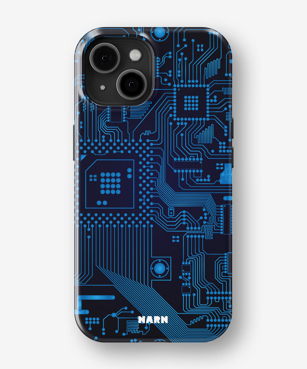 iPhone 15 Plus Tough Case – Circuit Board - View 1