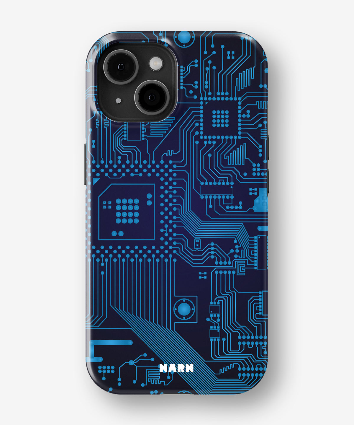 iPhone 15 Plus Tough Case – Circuit Board - View 1