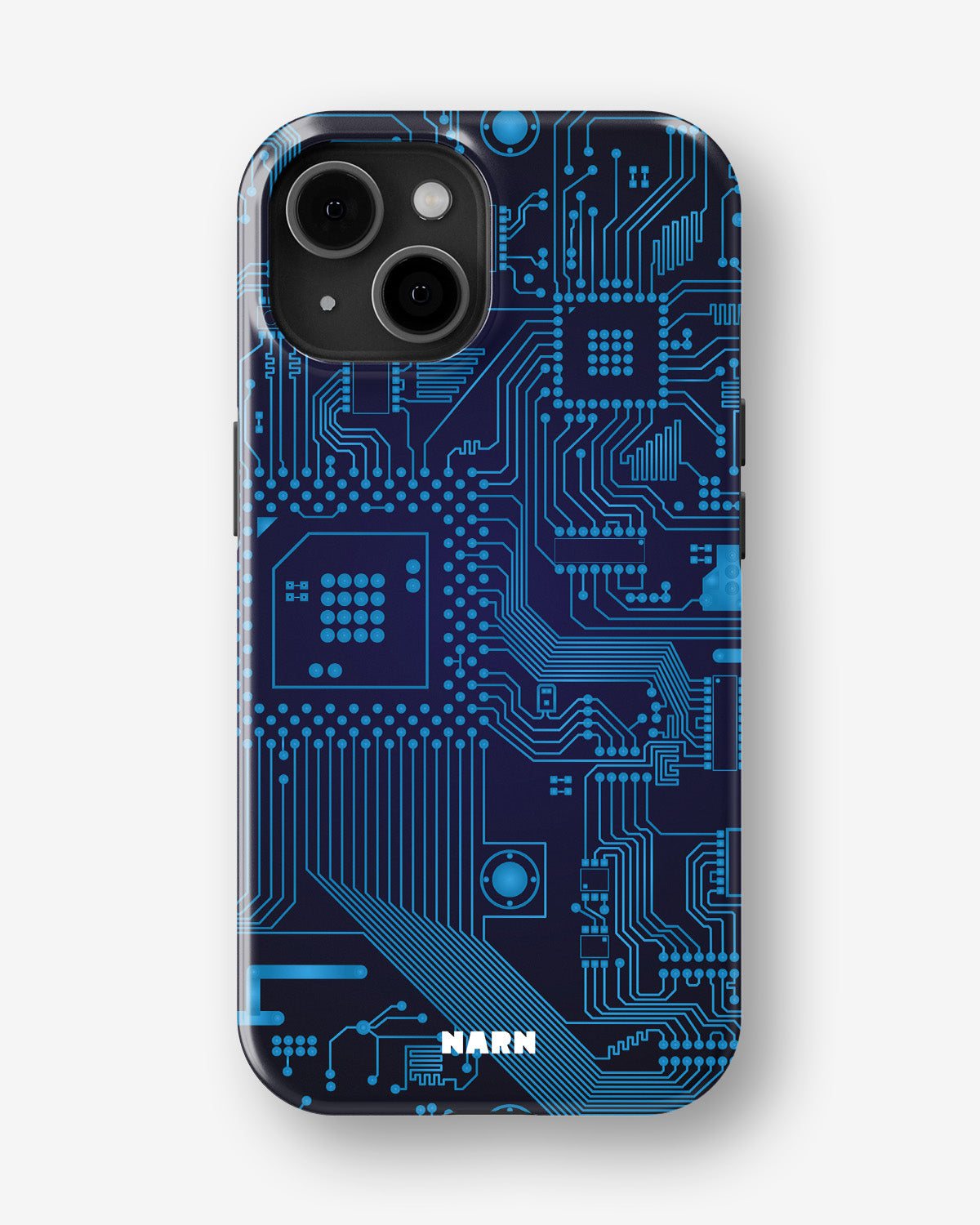 iPhone 15 Plus Tough Case – Circuit Board - View 1