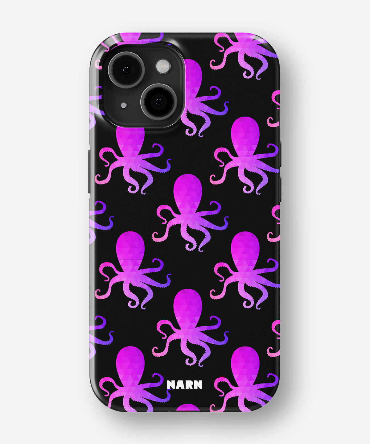 iPhone 15 Plus Tough Case – Octopus Pattern - View 1