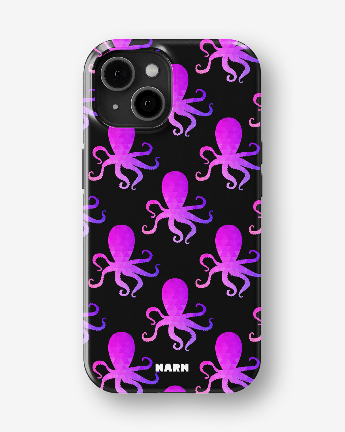 iPhone 15 Plus Tough Case – Octopus Pattern - View 1