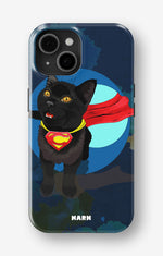 iPhone 15 Plus Tough Case – Super Cat - View 1