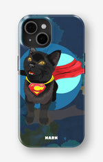 iPhone 15 Plus Tough Case – Super Cat - View 1