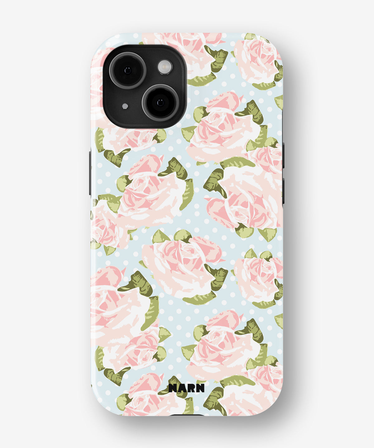 iPhone 15 Plus Tough Case – Rose Garden - View 1