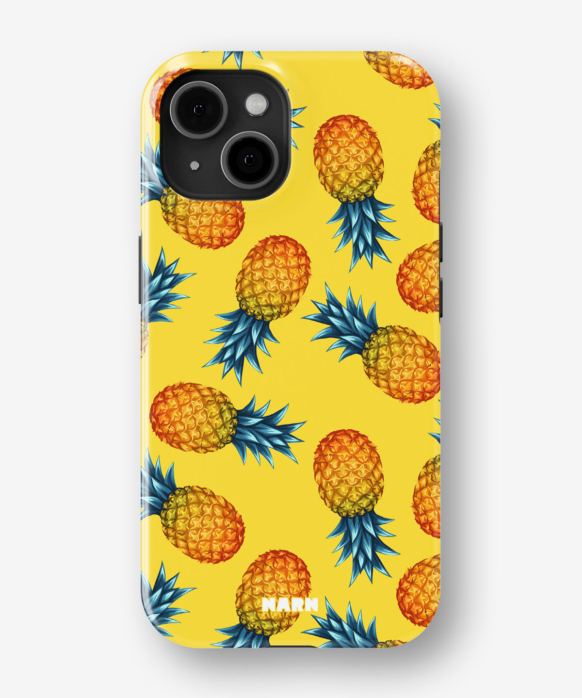 iPhone 15 Plus Tough Case – Sunny Pineapple - View 1