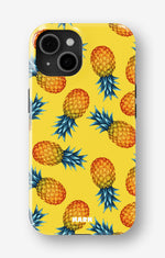 iPhone 15 Plus Tough Case – Sunny Pineapple - View 1