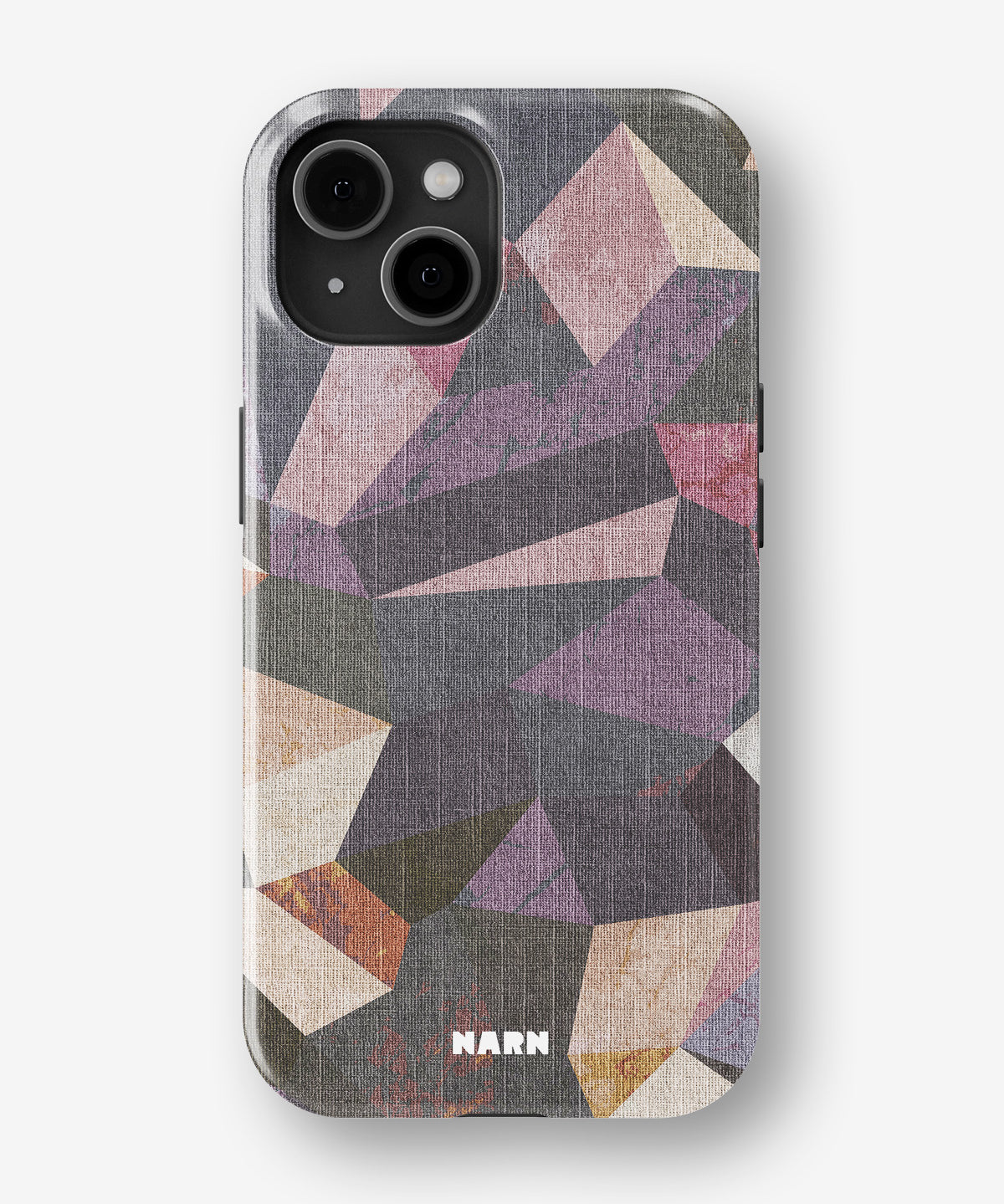 iPhone 15 Plus Tough Case – Triangles - View 1
