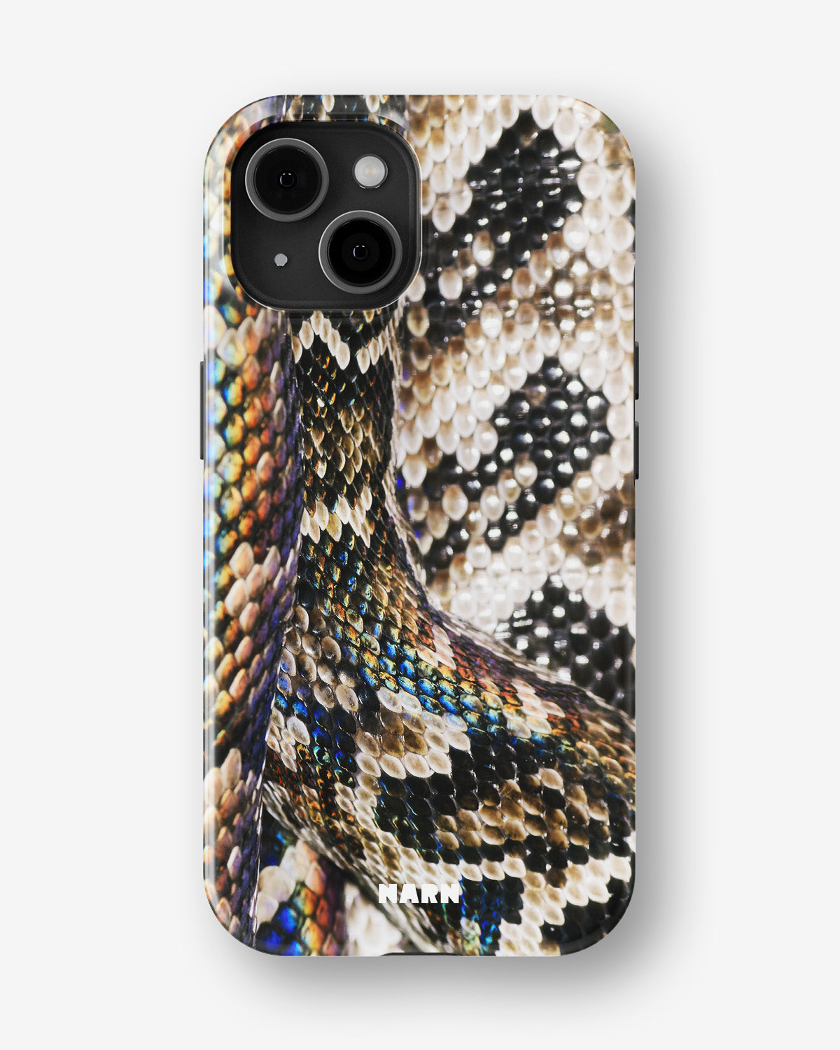 iPhone 15 Plus Tough Case – Shining Snakeskin - View 1