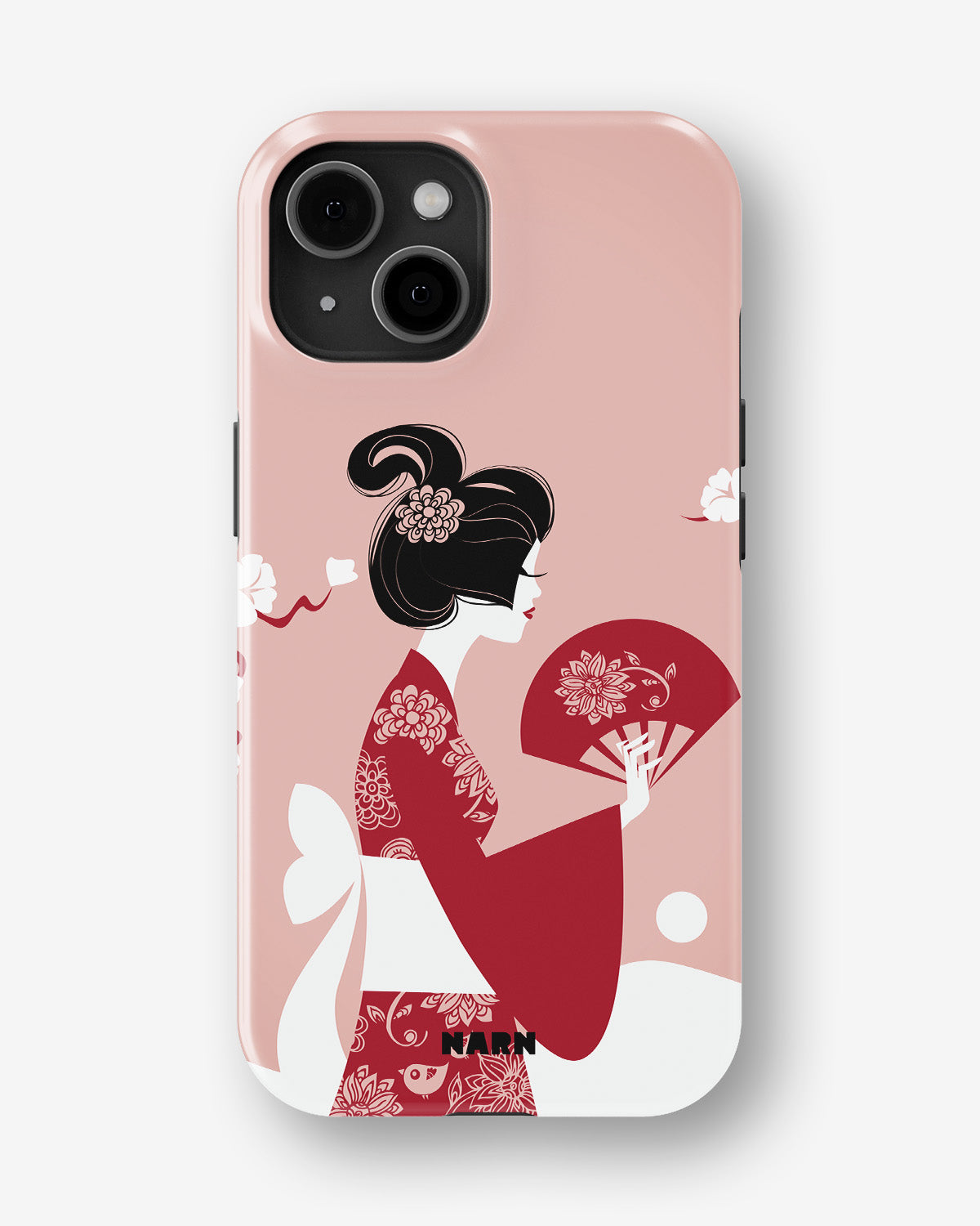 iPhone 15 Plus Tough Case – Geisha - View 1