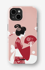 iPhone 15 Plus Tough Case – Geisha - View 1
