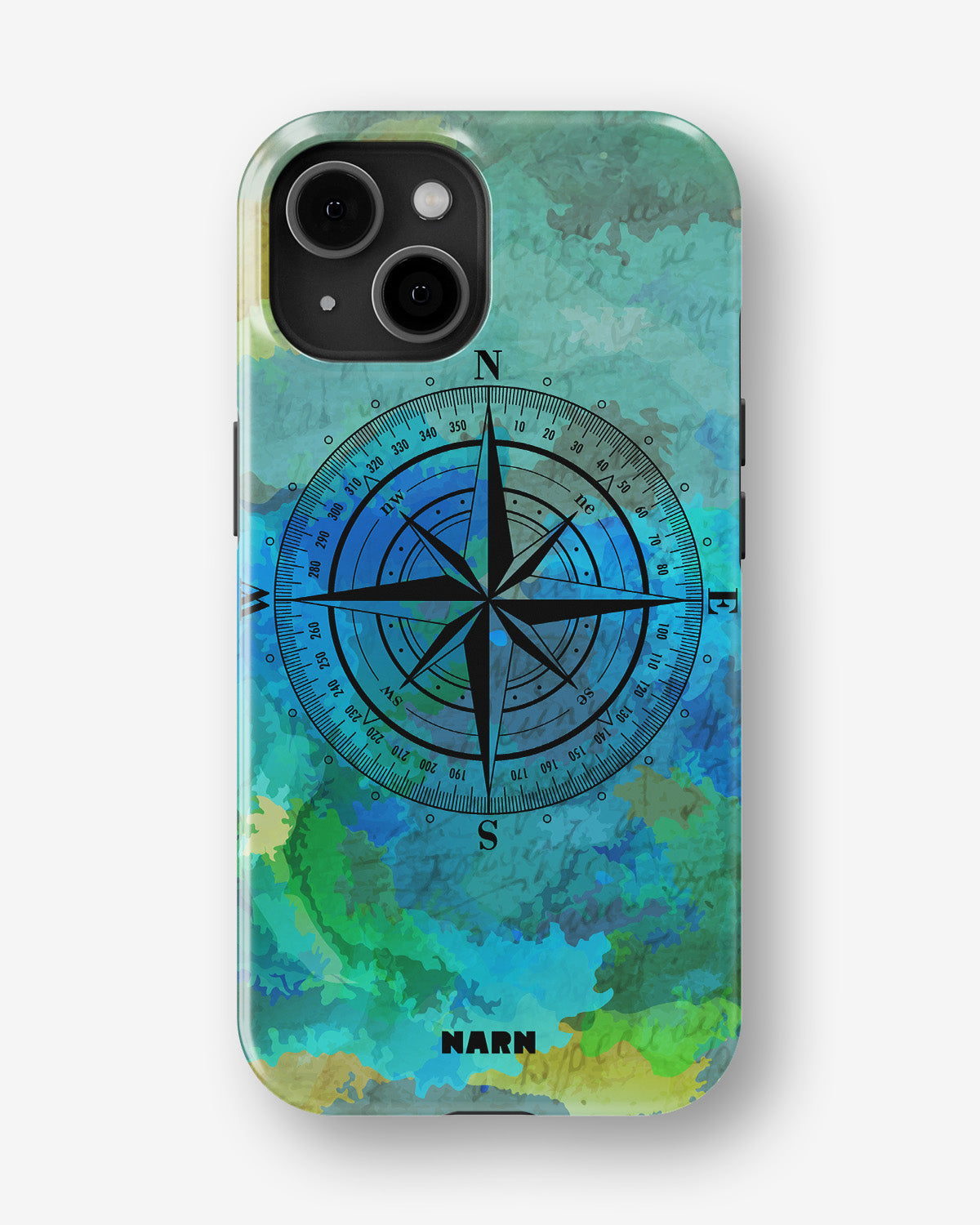 iPhone 15 Plus Tough Case – Compass - View 1