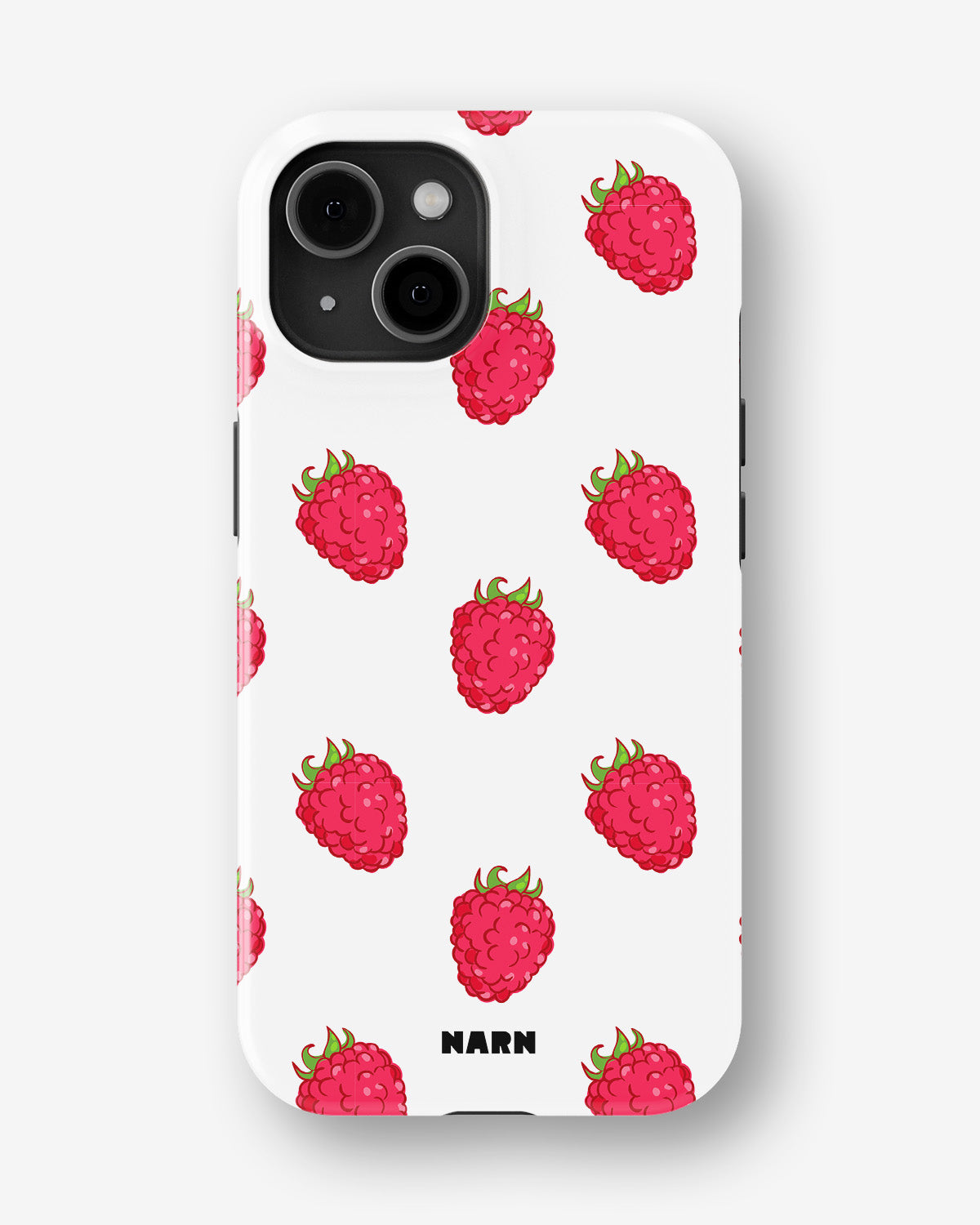 iPhone 15 Plus Tough Case – Raspberry Bliss - View 1