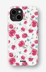iPhone 15 Plus Tough Case – Poppies in Bloom - View 1