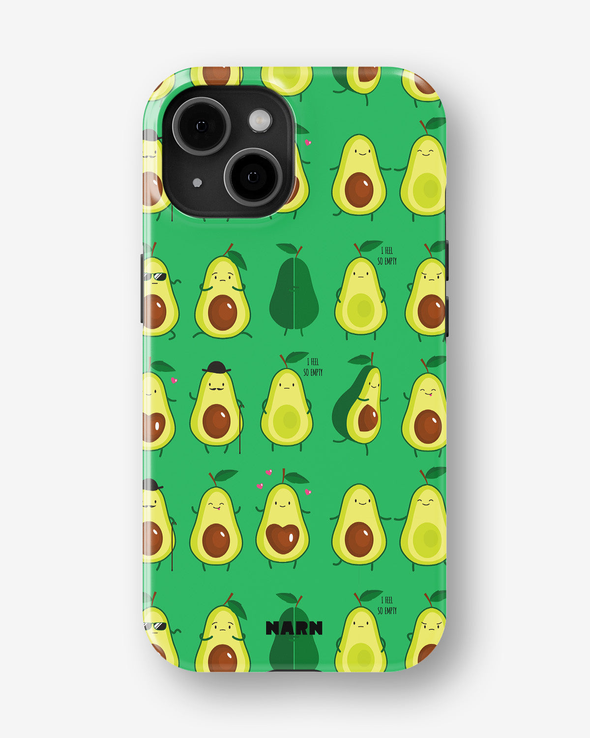 iPhone 15 Plus Tough Case – Avocado Mood - View 1