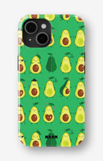 iPhone 15 Plus Tough Case – Avocado Mood - View 1